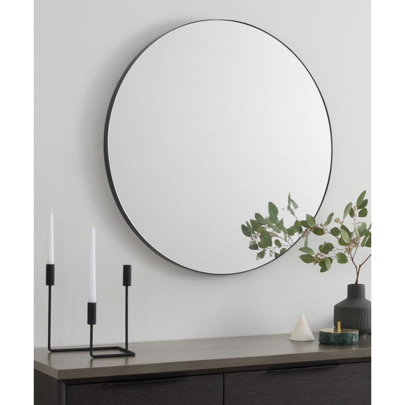Lifestyle Black spiegel rond 60 cm.-LIFESTYLE (wonen)-Bouwhof shop (6667328290992)