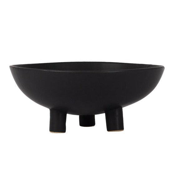Lifestyle Timeo bowl zwart L-LIFESTYLE (wonen)-Bouwhof shop (7034078429360)