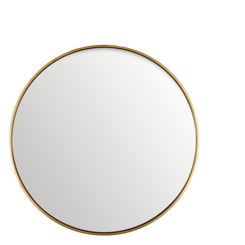 Lifestyle antique goud spiegel rond 100cm (6606386725040)