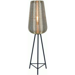 Light & Living Adeta vloerlamp goud+mat zwart 37x135 cm-LIGHT & LIVING [BO] (verlichting)-Bouwhof shop