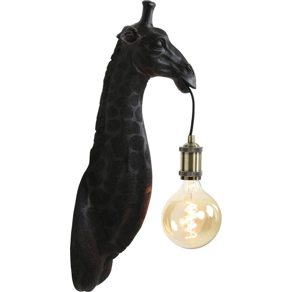 Light & Living Giraffe wandlamp, mat zwart-LIGHT & LIVING [BO] (verlichting)-Bouwhof shop (6979983769776)