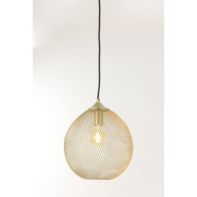 Light & Living Hanglamp MOROC- 30x35 cm- goud-LIGHT & LIVING [BO] (verlichting)-Bouwhof shop (7062314877104)