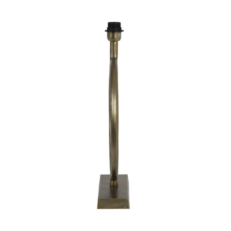 Lampvoet LIVA ruw antiek brons, 52 cm-LIGHT & LIVING [BO] (verlichting)-Bouwhof shop (6766270578864)