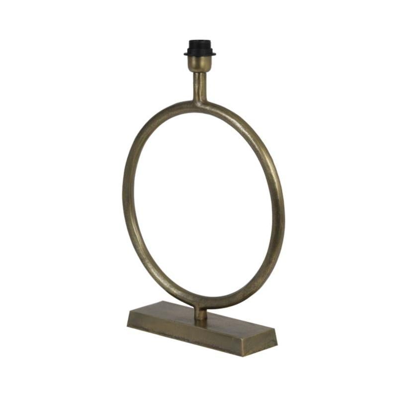 Lampvoet LIVA ruw antiek brons, 52 cm-LIGHT & LIVING [BO] (verlichting)-Bouwhof shop (6766270578864)