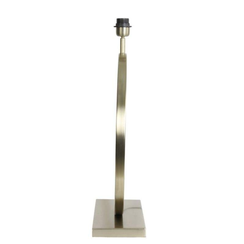 Lampvoet LIVA licht goud, 57 cm-LIGHT & LIVING [BO] (verlichting)-Bouwhof shop (6727169409200)