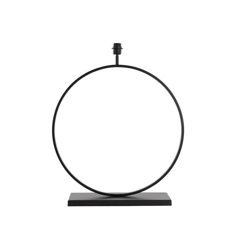Lampvoet LIVA mat zwart, 74 cm-LIGHT & LIVING [BO] (verlichting)-Bouwhof shop (6751845253296)