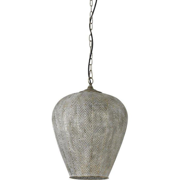 Hanglamp 33.5x46 cm LAVELLO antiek goud-wit-LIGHT & LIVING [BO] (verlichting)-Bouwhof shop (6727156203696)