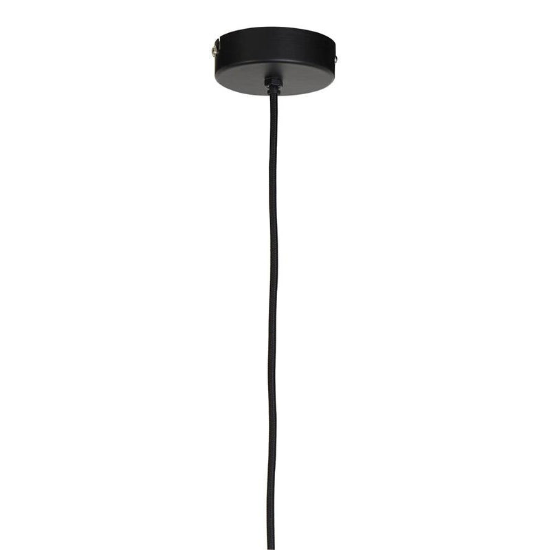 Light & Living hanglamp 22x55 Lekang mat zwart-LIGHT & LIVING [BO] (verlichting)-Bouwhof shop