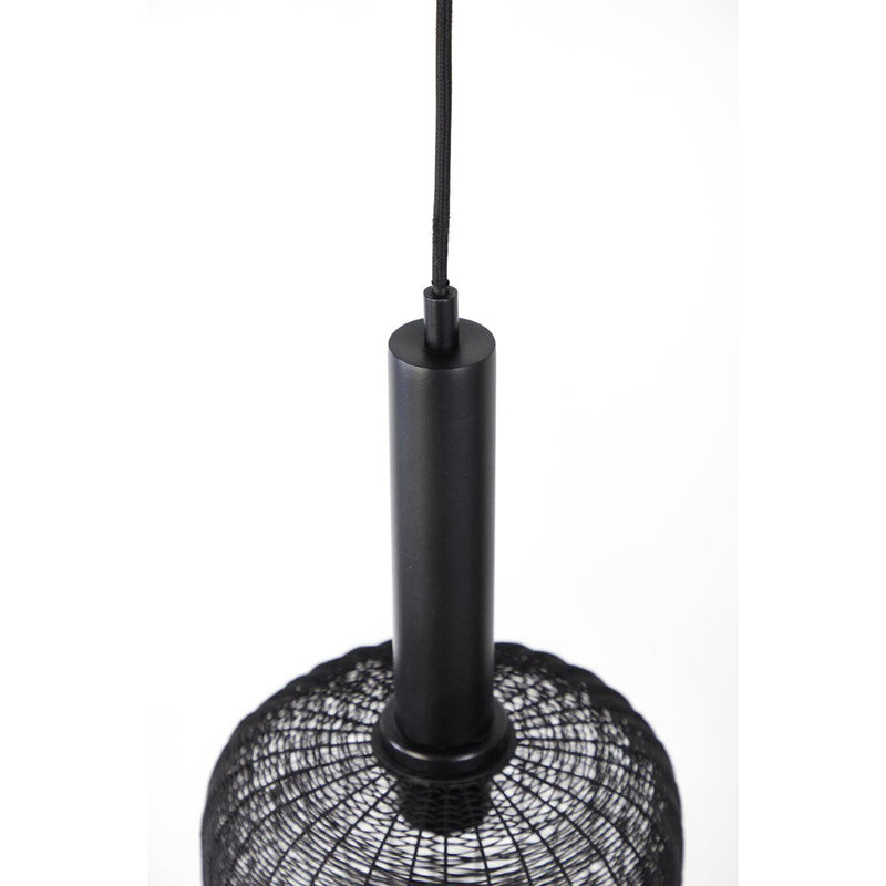 Light & Living hanglamp 3L 100x22x55 Lekang mat zwart-LIGHT & LIVING [BO] (verlichting)-Bouwhof shop