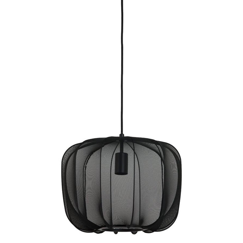 Light & Living hanglamp 40x30 Plumeria zwart-LIGHT & LIVING [BO] (verlichting)-Bouwhof shop