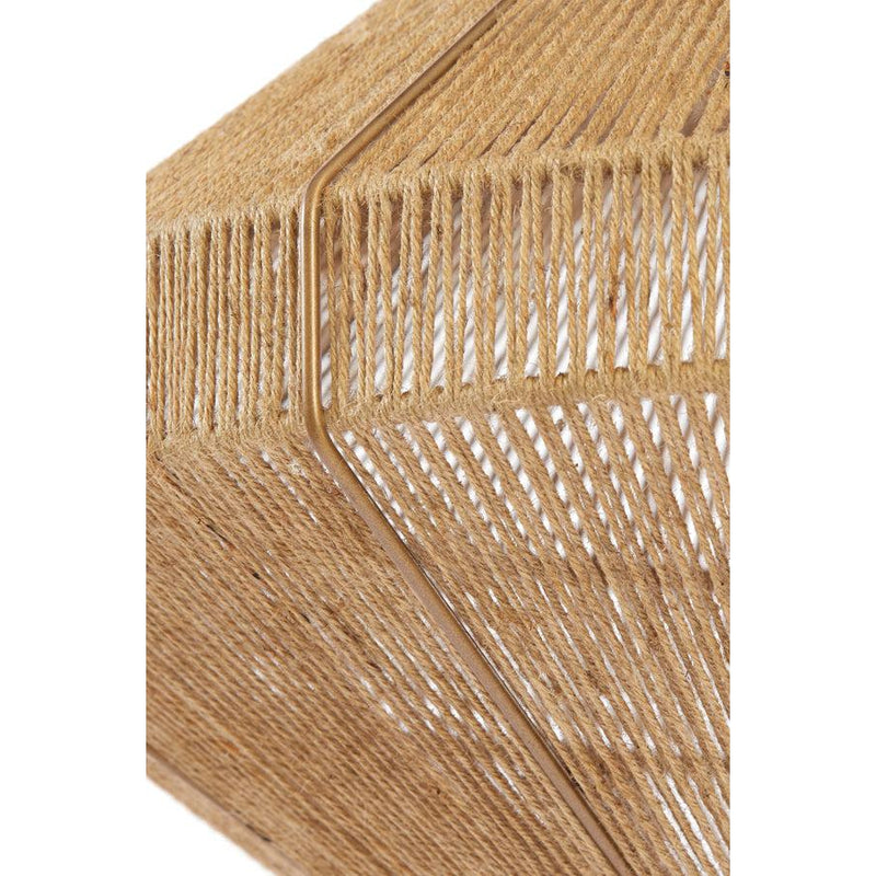 Light & Living hanglamp 50x31 Mallow jute naturel-LIGHT & LIVING [BO] (verlichting)-Bouwhof shop