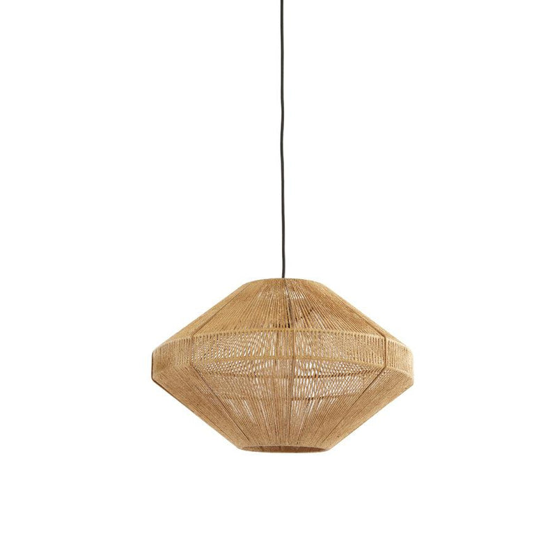 Light & Living hanglamp 50x31 Mallow jute naturel-LIGHT & LIVING [BO] (verlichting)-Bouwhof shop