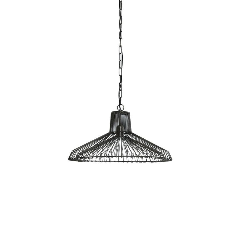 Light & Living hanglamp 55x29 Kasper mat zwart-LIGHT & LIVING [BO] (verlichting)-Bouwhof shop