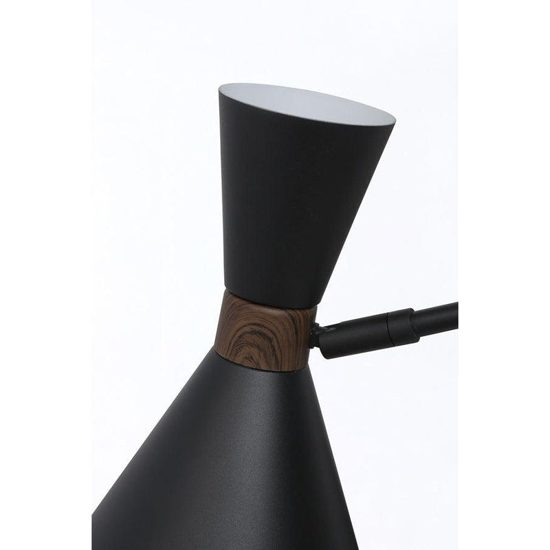 Light & Living hanglamp 5L 86.5x89 Hoodies mat zwart-LIGHT & LIVING [BO] (verlichting)-Bouwhof shop