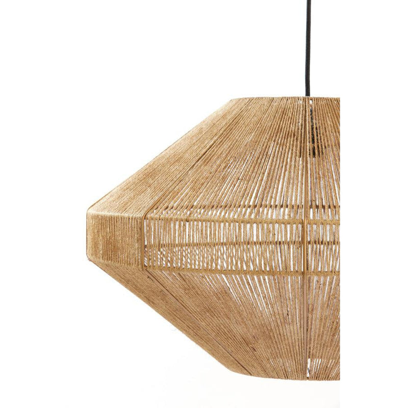 Light & Living hanglamp 60x37 Mallow jute naturel-LIGHT & LIVING [BO] (verlichting)-Bouwhof shop