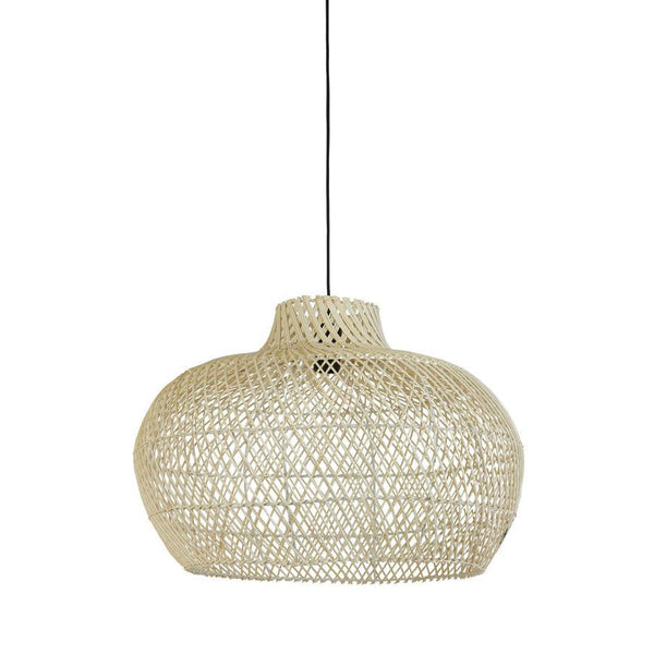 Light & Living hanglamp 60x43 Charita rotan naturel-LIGHT & LIVING [BO] (verlichting)-Bouwhof shop