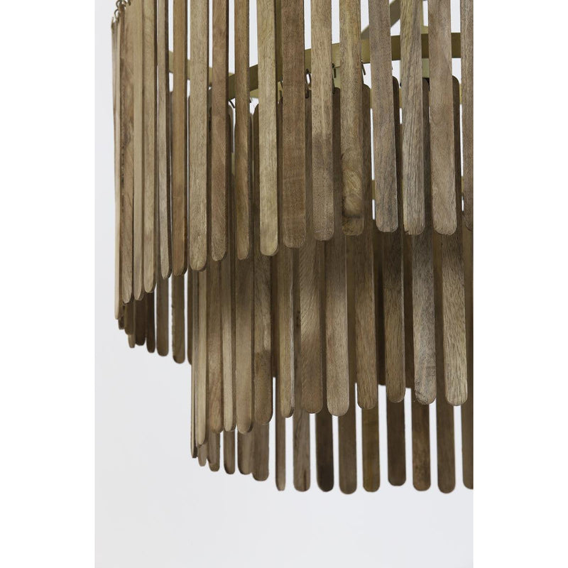 Light & Living hanglamp 60x43 Gularo hout donker bruin-LIGHT & LIVING [BO] (verlichting)-Bouwhof shop