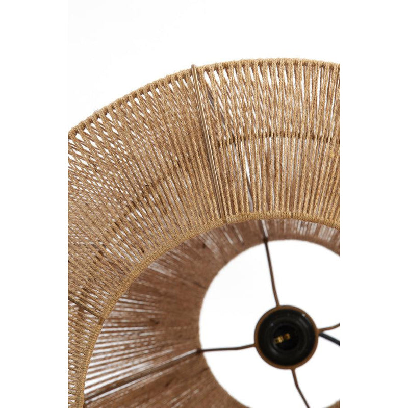 Light & Living hanglamp 60x60 Malva jute naturel-LIGHT & LIVING [BO] (verlichting)-Bouwhof shop