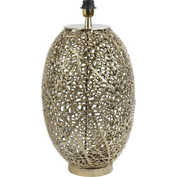 Lampvoet 32x55 cm sinula goud-LIGHT & LIVING [BO] (verlichting)-Bouwhof shop (6979988521136)