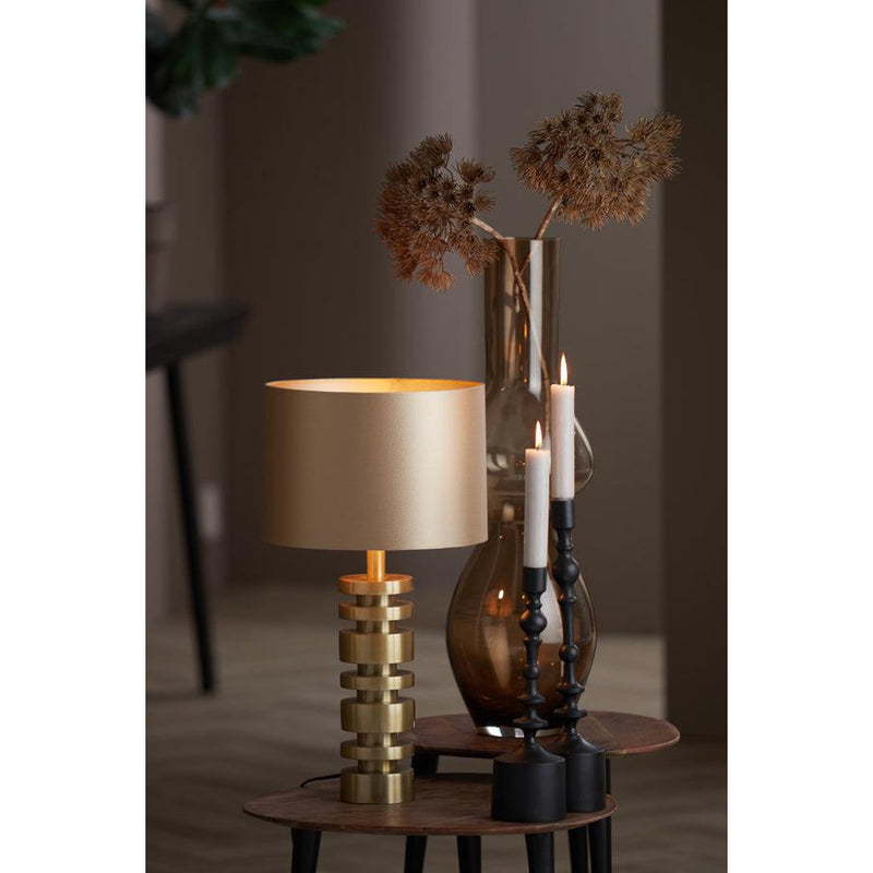 Light & Living lampvoet Desley, mat goud-LIGHT & LIVING [BO] (verlichting)-Bouwhof shop