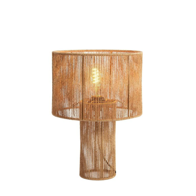 Light & Living tafellamp 30x43 Lavatera jute naturel-LIGHT & LIVING [BO] (verlichting)-Bouwhof shop