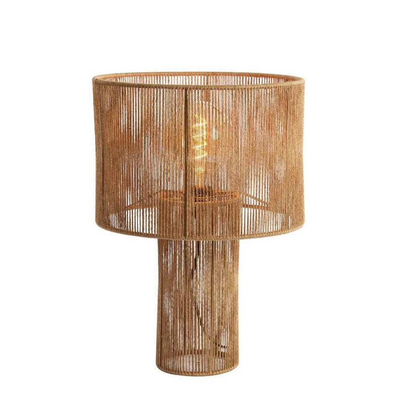 Light & Living tafellamp 35x50 Lavatera jute naturel-LIGHT & LIVING [BO] (verlichting)-Bouwhof shop
