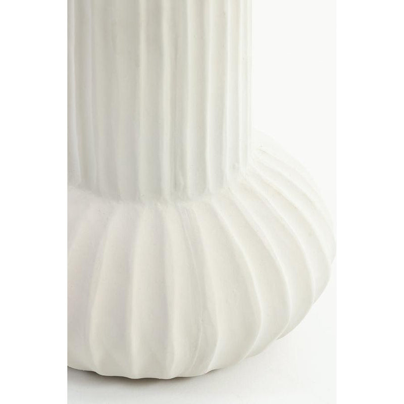 Light & Living vaas deco 15x21 Feyo keramiek crème-LIGHT & LIVING [BO] (wonen)-Bouwhof shop