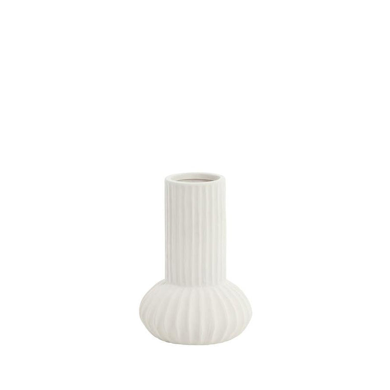 Light & Living vaas deco 15x21 Feyo keramiek crème-LIGHT & LIVING [BO] (wonen)-Bouwhof shop