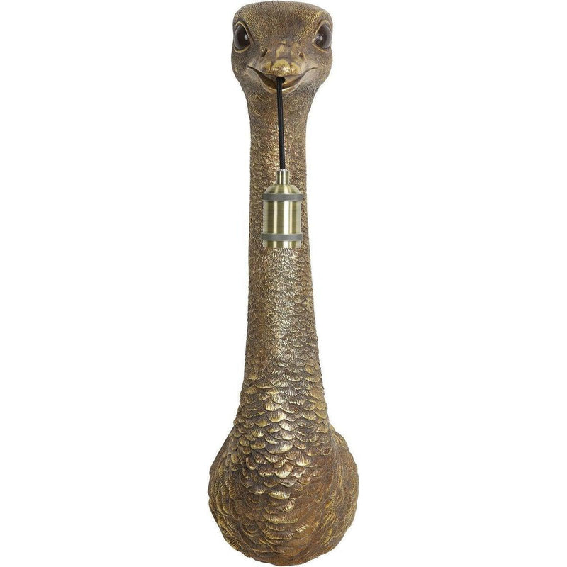 Wandlamp 25x19x72 cm OSTRICH antiek brons-LIGHT & LIVING [BO] (verlichting)-Bouwhof shop (6969690882224)