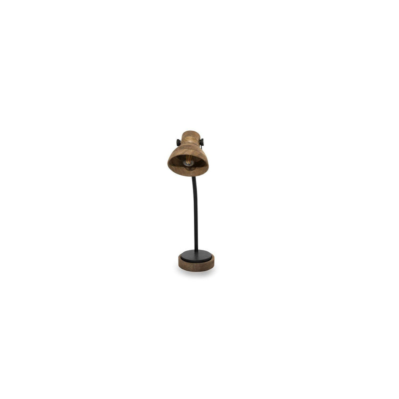 Light & living bureaulamp Imbert donker bruin-mat zwart, 64 cm-LIGHT & LIVING [BO] (verlichting)-Bouwhof shop (6153329836208)