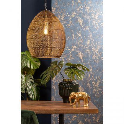 Light & living hanglamp Meya zwart-goud, 53 cm-LIGHT & LIVING [BO] (verlichting)-Bouwhof shop (6157855424688)