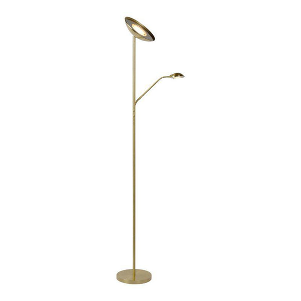 Lucide Zenith leeslamp 25.4 cm LED dimbaar 3000k mat goud/messing-LUCIDE (verlichting)-Bouwhof shop