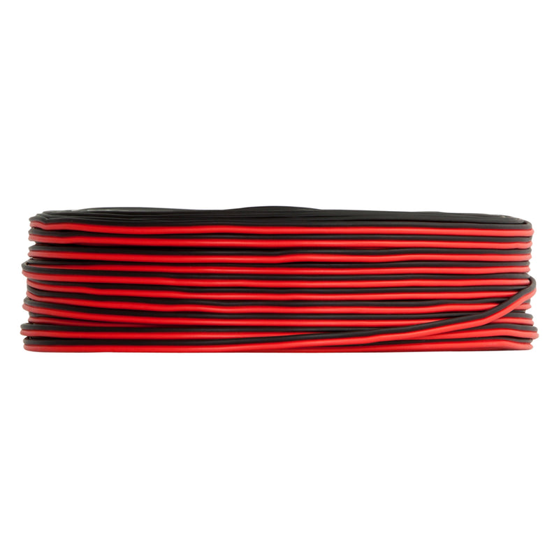 Luidsprekersnoer 2 x 0.75 mm². 100 m rood-zwart-SHI (electra)-Bouwhof shop