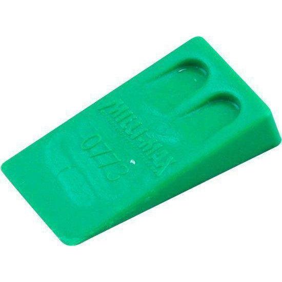 Millimax wig 40x23x8mm 350 stuks - Groen-HEERING [BO]-Bouwhof shop (7034059391152)