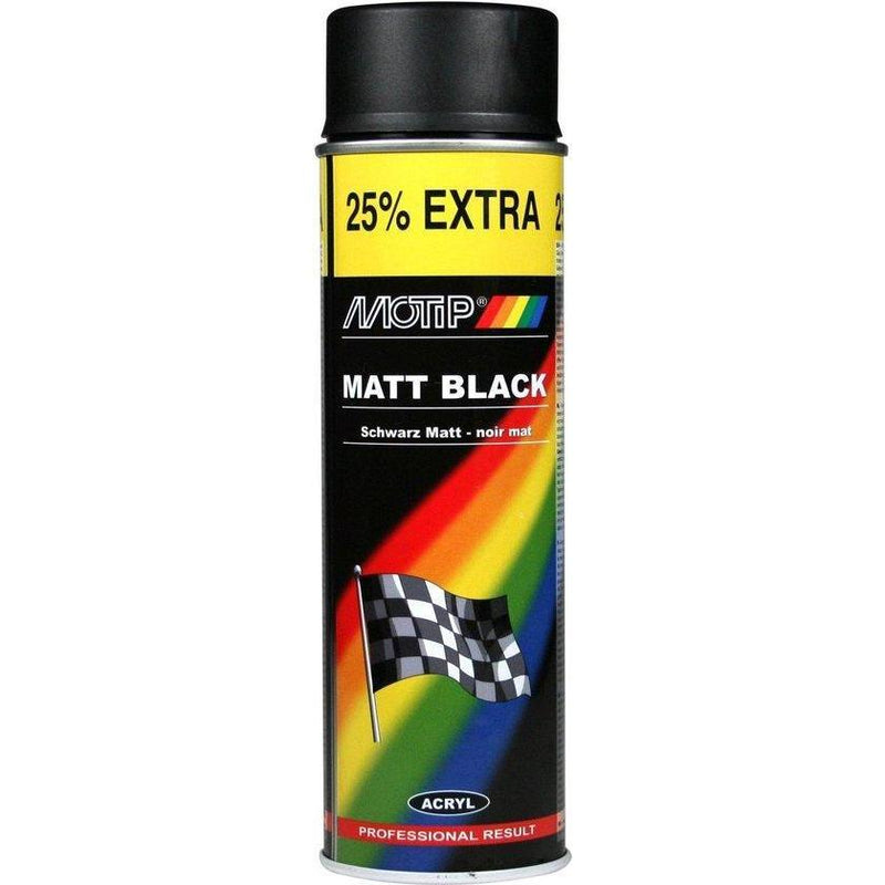 MOTIP RALLYE ZWART MAT-AKZO NOBEL COATINGS (verf & behang)-Bouwhof shop (6207509201072)