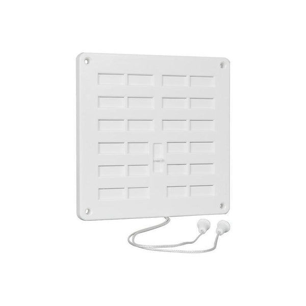 NEDCO VENTILATIEROOSTER AFSLUITBAAR 16X16CM WIT-NEDCO B.V-Bouwhof shop (6168553980080)