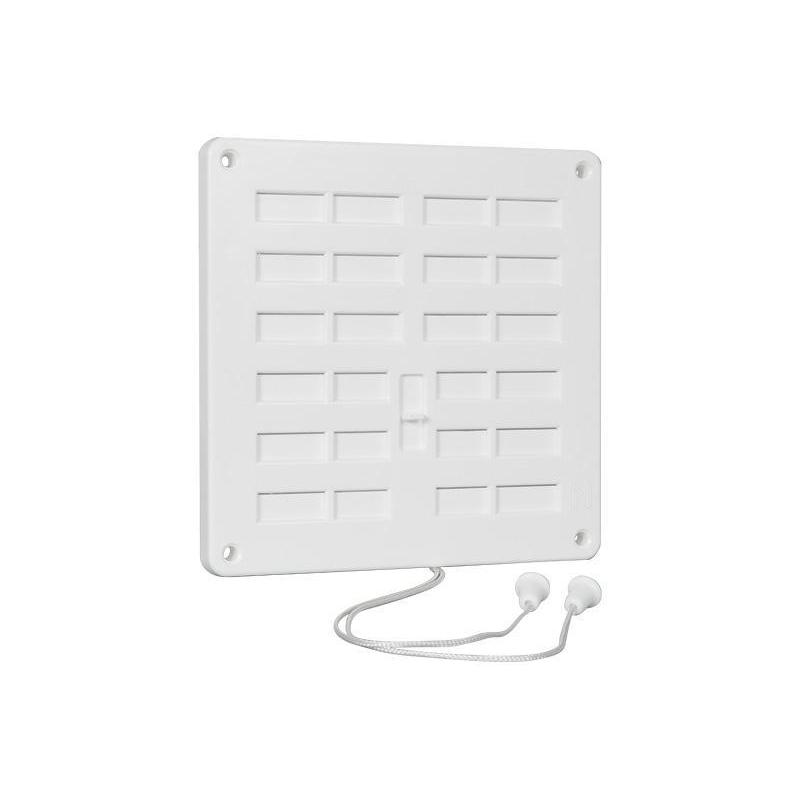 NEDCO VENTILATIEROOSTER AFSLUITBAAR 16X16CM WIT-NEDCO B.V-Bouwhof shop (6168553980080)