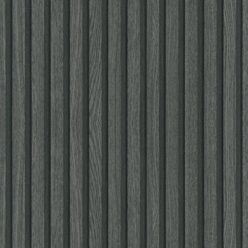Noordwand vliesbehang Botanica streep hout zwart grijs-NOORDWAND [BO]-Bouwhof shop