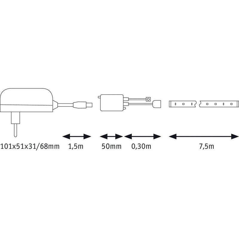 Paulmann lichtslang simpled 7.5M rgb-VAN SPIJK | PAULMANN-Bouwhof shop (6213016092848)