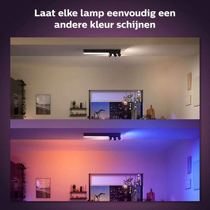 Hue WCA Centris 3-spots - Zwart-PHILIPS NEDERLAND (verlichting)-Bouwhof shop (6627216720048)