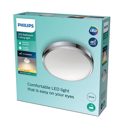 Philips Doris CL257 / Plafond Chrome / 17w-PHILIPS NEDERLAND (verlichting)-Bouwhof shop (6540329681072)