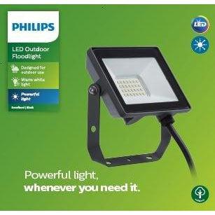 Philips Floodlight wandlamp buiten zwart 1x10w-PHILIPS NEDERLAND (verlichting)-Bouwhof shop