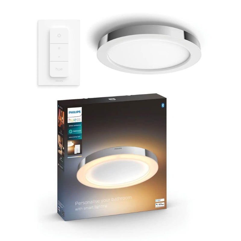 Philips Hue Adore plafondlamp ceiling lamp chrome 1x27W 24V-PHILIPS NEDERLAND [BO] (verlichting)-Bouwhof shop