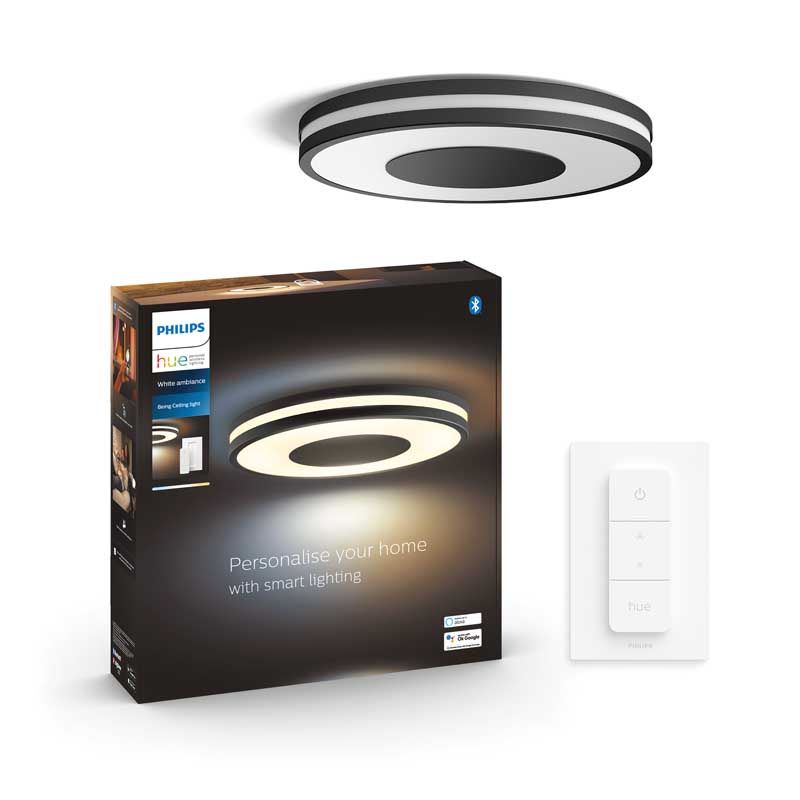 Philips Hue Being ceiling lamp black 1x27W 24V-PHILIPS NEDERLAND [BO] (verlichting)-Bouwhof shop (7053486391472)