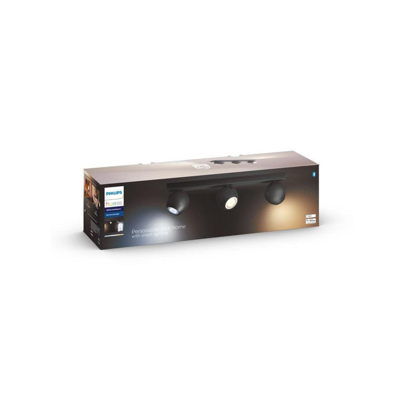 Philips Hue Buckram plafondlamp- black- 3x5W-PHILIPS NEDERLAND [BO] (verlichting)-Bouwhof shop (7034087866544)