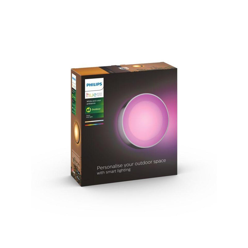 Hue outdoor wca daylo wandlamp - alu-PHILIPS NEDERLAND (verlichting)-Bouwhof shop (6540329615536)