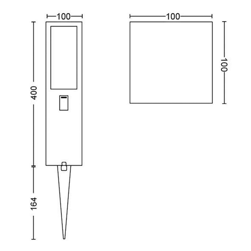 Hue Outdoor WCA Impress 24v sokkel - Basis-PHILIPS NEDERLAND (verlichting)-Bouwhof shop (6627217211568)