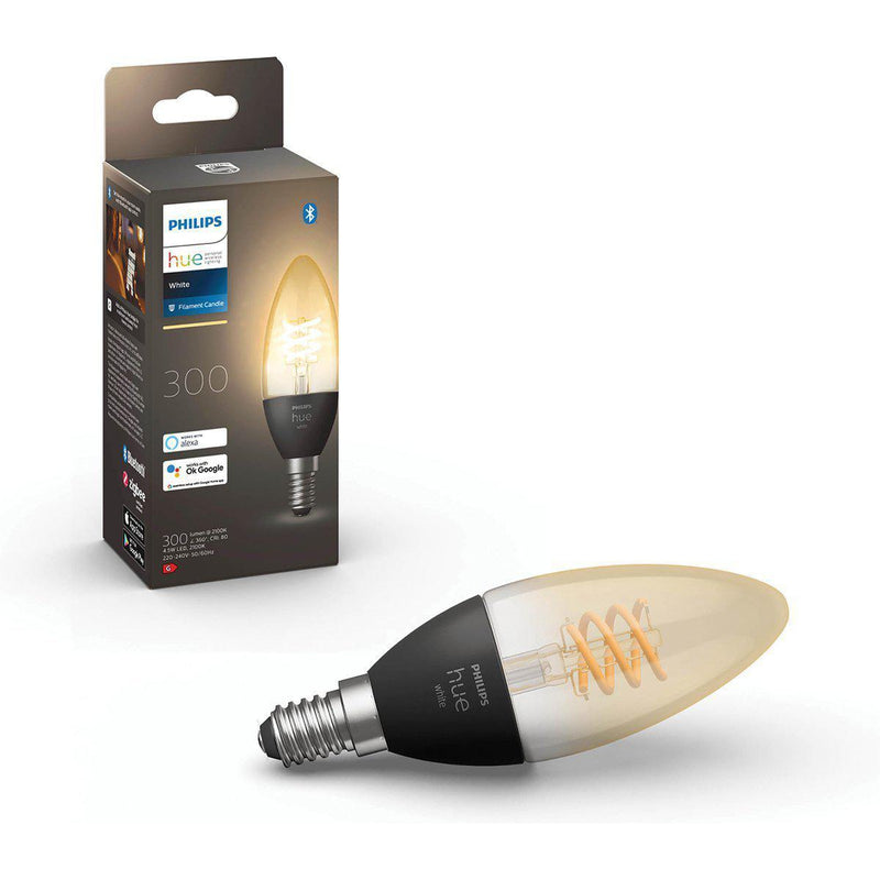 Philips Hue filamentkaars - warmwit licht - 1-pack - E14-PHILIPS NEDERLAND [BO] (verlichting)-Bouwhof shop (6933748318384)