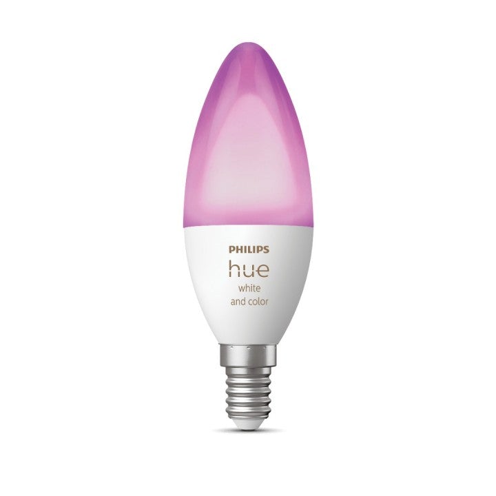 Philips Hue kaarslamp - wit en gekleurd licht - 1-pack - E14-PHILIPS NEDERLAND [BO] (verlichting)-Bouwhof shop (7001166577840)