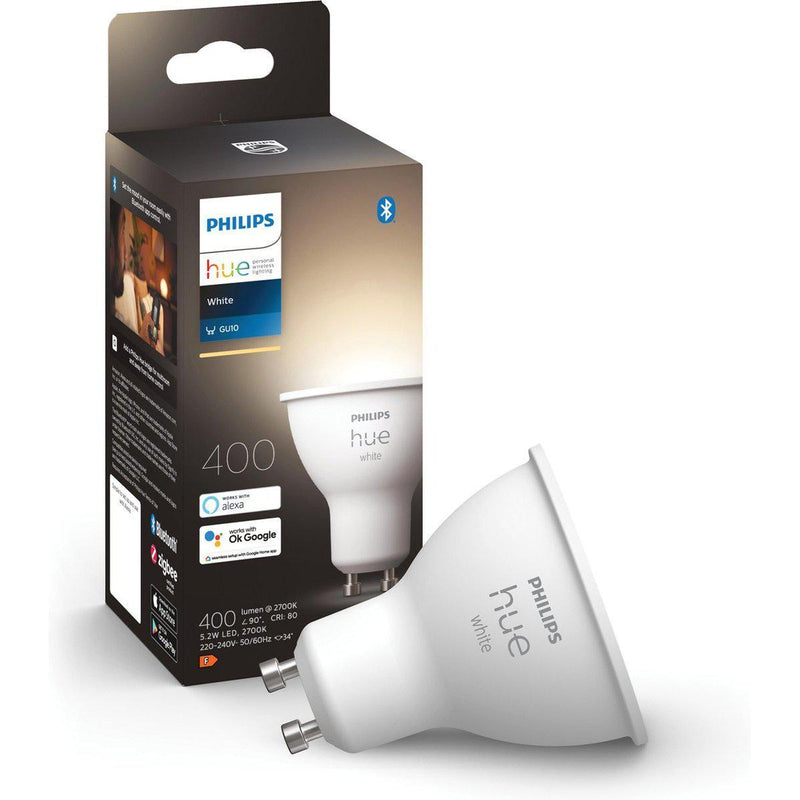 Philips Hue spot - warmwit licht - 1-pack - GU10-PHILIPS NEDERLAND [BO] (verlichting)-Bouwhof shop (6933749039280)